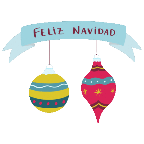 Feliz Navidad Christmas Sticker