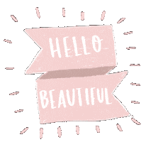 Beauty Hello Sticker by FeelGood Fibers
