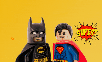 cruzcreative batman superman superheroes cruz creative media GIF