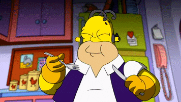 Hungry The Simpsons GIF by AniDom