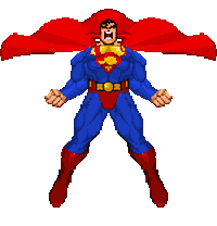 superman STICKER