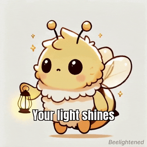 Shine Glow GIF by Beelightened