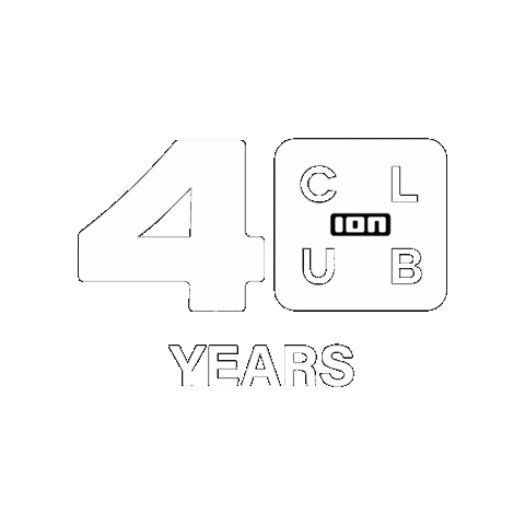 Ion Club 40 Years Sticker by ION CLUB