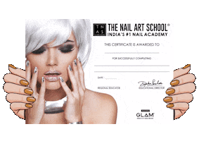 The Nail Art School by Dipika Parihar Sticker