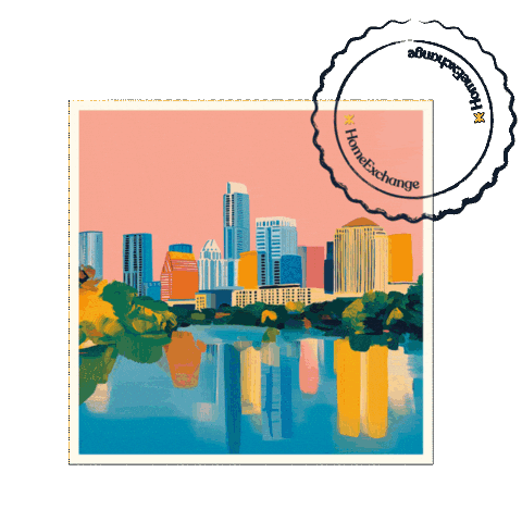 Travel Stamp Sticker by HomeExchangeCom