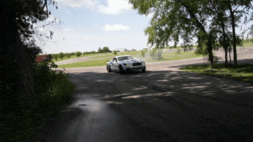 Drifting Ford Mustang GIF