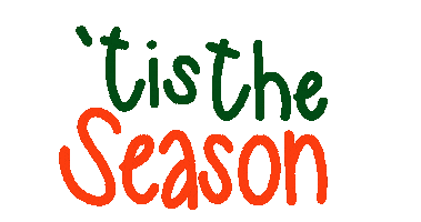 Tis The Season Christmas Sticker