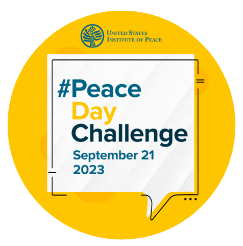 Day Challenge Sticker by United States Institute of Peace