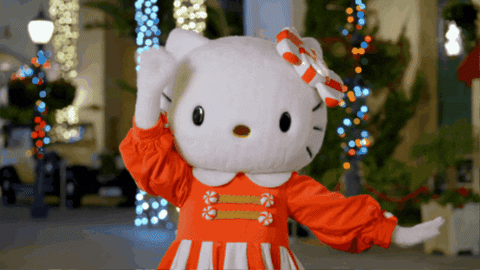Happy Hello Kitty GIF by Universal Destinations & Experiences - Find & Share on GIPHY