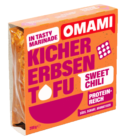 Vegan Tofu Sticker by Omami