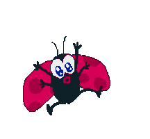 Happy Pixel Sticker