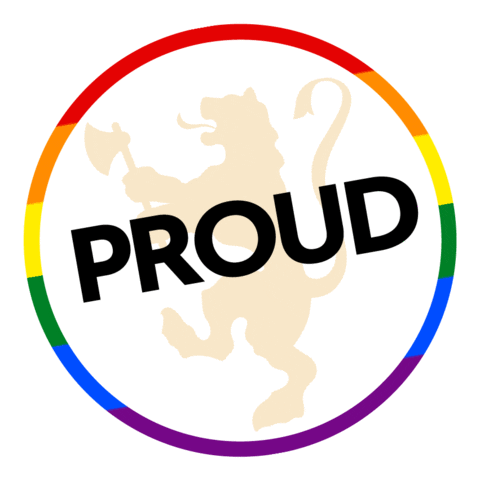 Proud Rainbow Sticker by St. Olaf College