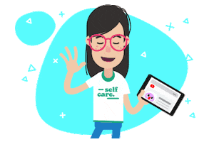 Girl Sticker