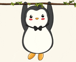 Hanging Hang Out GIF by Pudgy Penguins