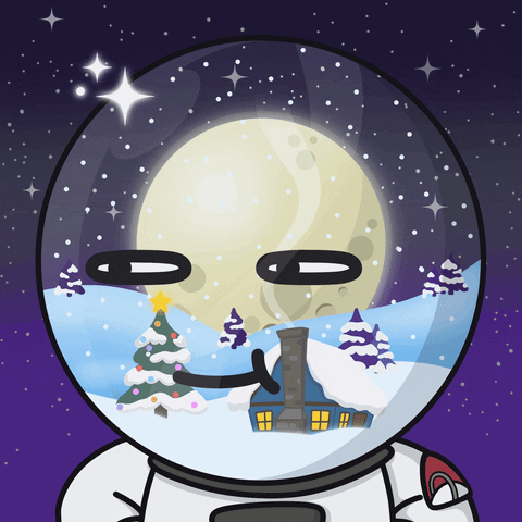 Surprised Merry Christmas GIF by Space Riders