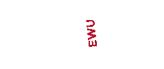 Sen Or Ewu Sticker by Eastern Washington University
