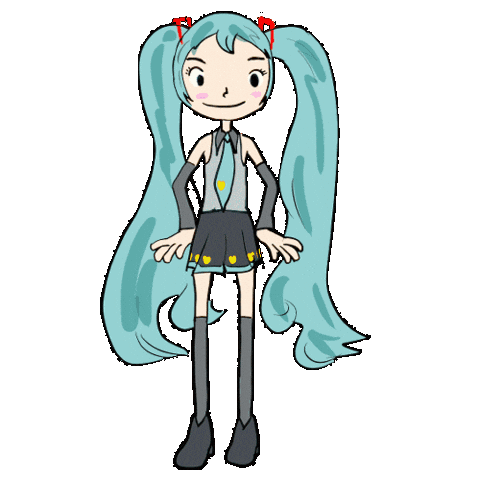 Hatsune Miku Hello Sticker