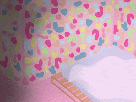 Pink Home GIF by elzie