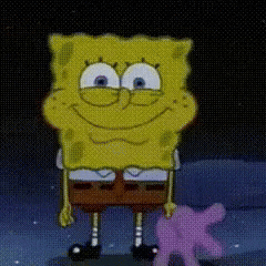 Spongebob Cheesin GIF