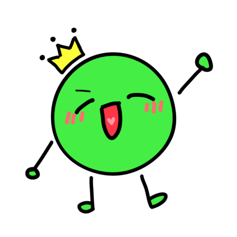 Bean Hello Sticker