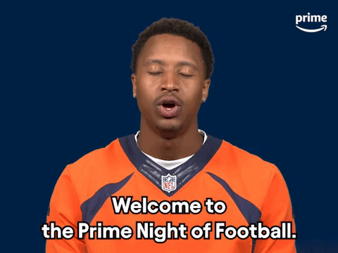 Welcome to the Prime Night of Football.