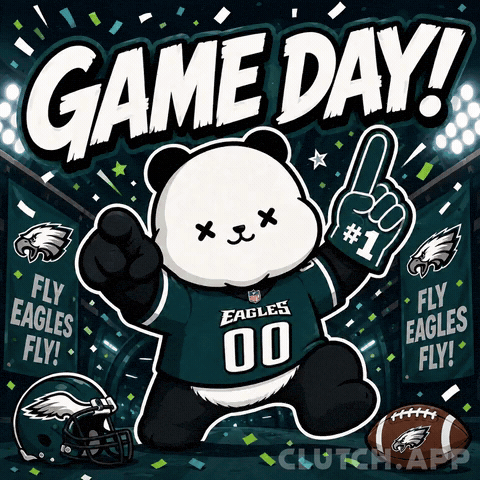 Game Day Football GIF by Kanpai Pandas