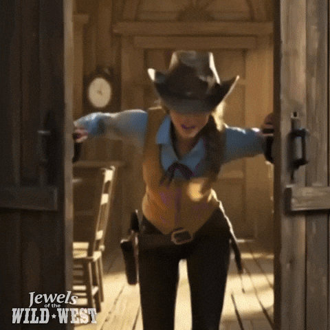 Running Away Wild West GIF by G5 games