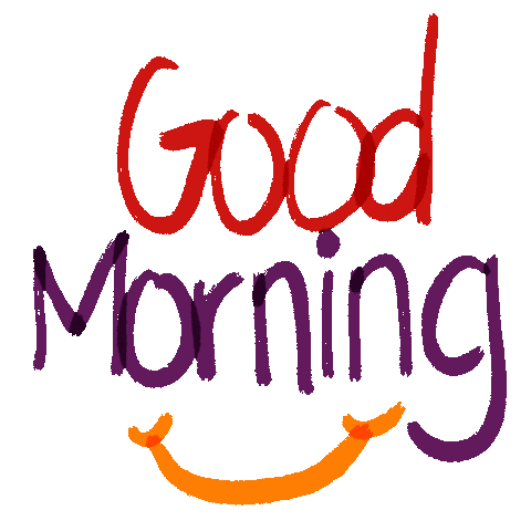Morning Smile Sticker