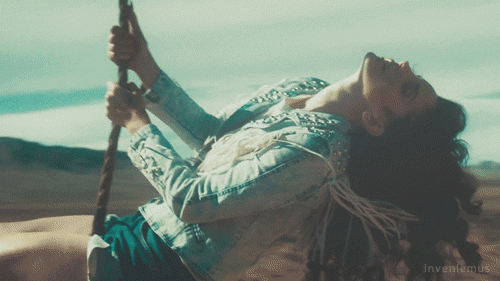 music girl lana del rey ride swing GIF