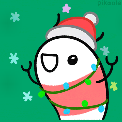 Santa Claus Christmas GIF by pikaole