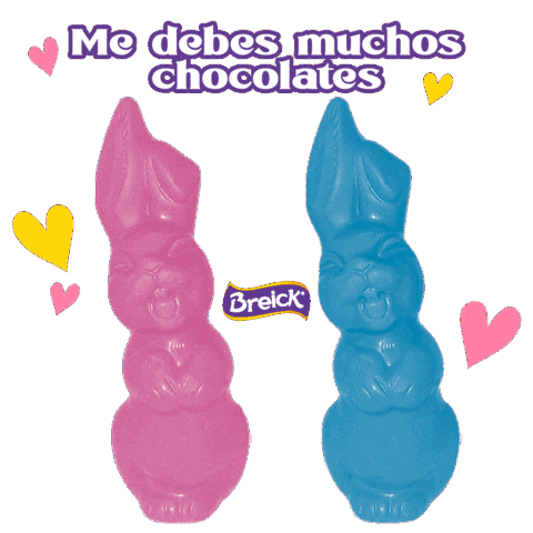 Bunny Love Sticker by Chocolates Breick