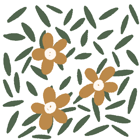 Flowers Leaves Sticker by Creative Studio Collective