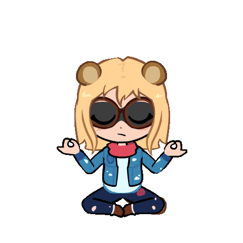 Yoga Morgan Sticker