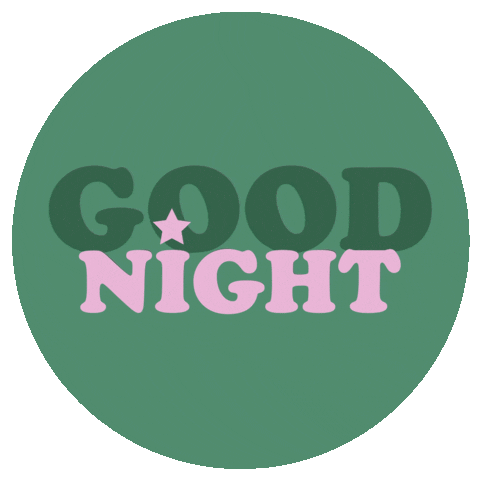 Sleepy Night Sticker