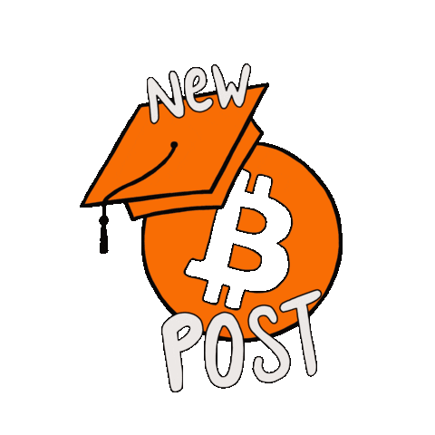 Bitcoin Sticker by Blocktrainer
