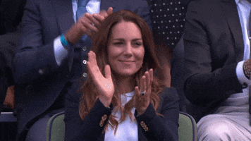 Kate Middleton Sport GIF by Wimbledon