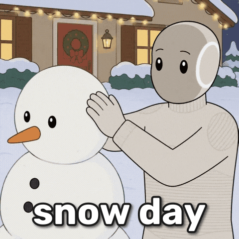 Snow Winter GIF by 1X Technologies