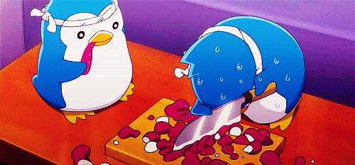 Image result for anime penguin gif