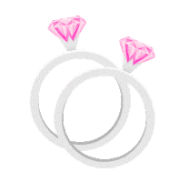 Pink Ring Sticker by Sassy Online