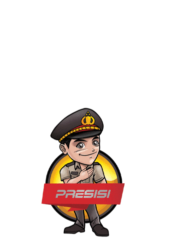 divisi humas polri Sticker