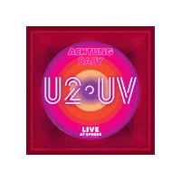 Achtung Baby Sphere Sticker by U2