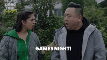 Games Night GIF by Run The Burbs