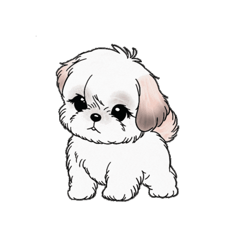 Dog Girl Sticker