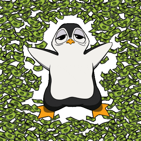 Money Yes Sticker by pengztracted