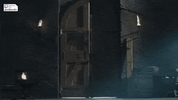 Two Towers Door GIF by Pixel Bandits