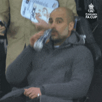 Manchester City Water GIF by Emirates FA Cup