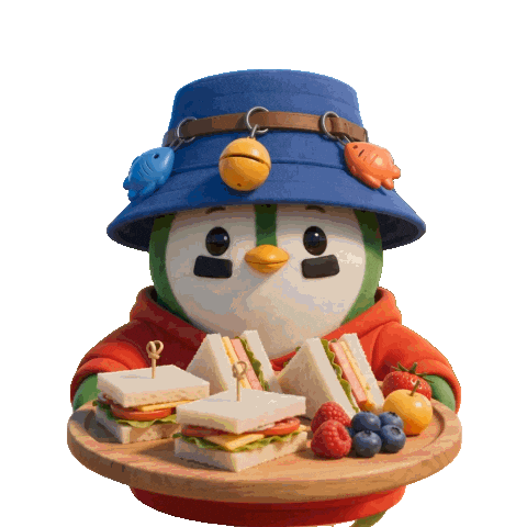 Pleased Snack Sticker by ZaddyFi