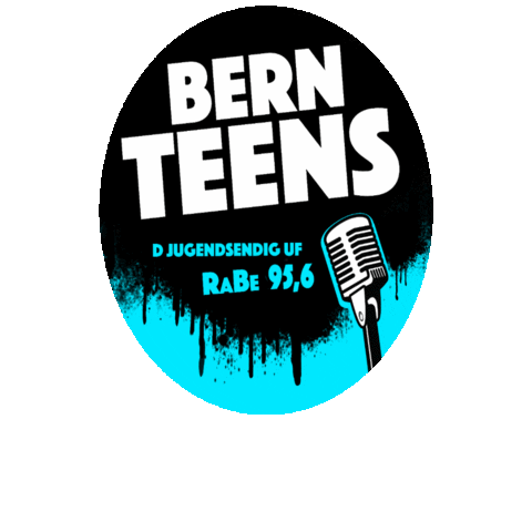 BernTeens - D Jugendsendig uf Radio RaBe 95,6 Sticker