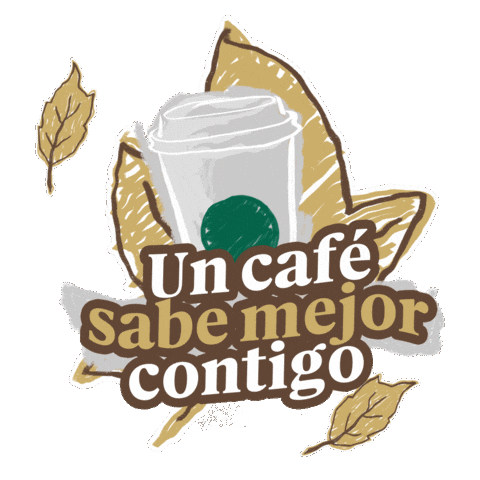 Fall Bff Sticker by StarbucksMex