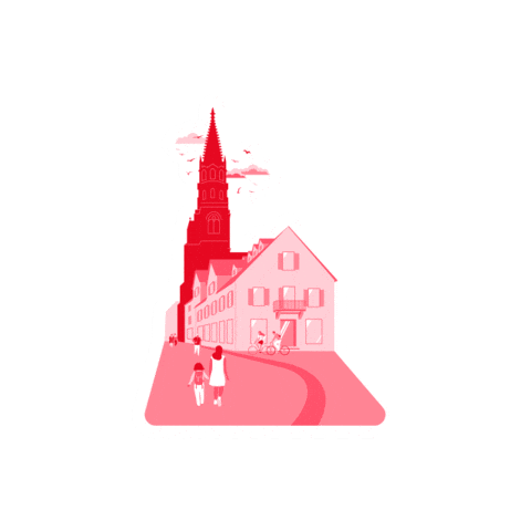 Muenster Sticker by Stadt Konstanz